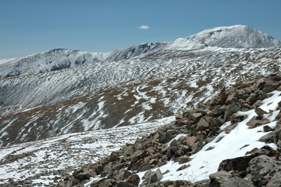 020 - Peerless Mountain from Mount Sheridan - Mosquito Range