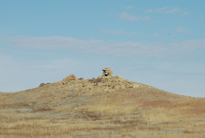 017 - sandstone mini-arch near Kiowa